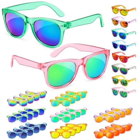 Gafas de sol Froman para niños 3‑8 UV 400 paquete de 32 neón
