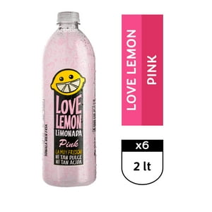 Love Lemon Pink 6 X 2 Lt