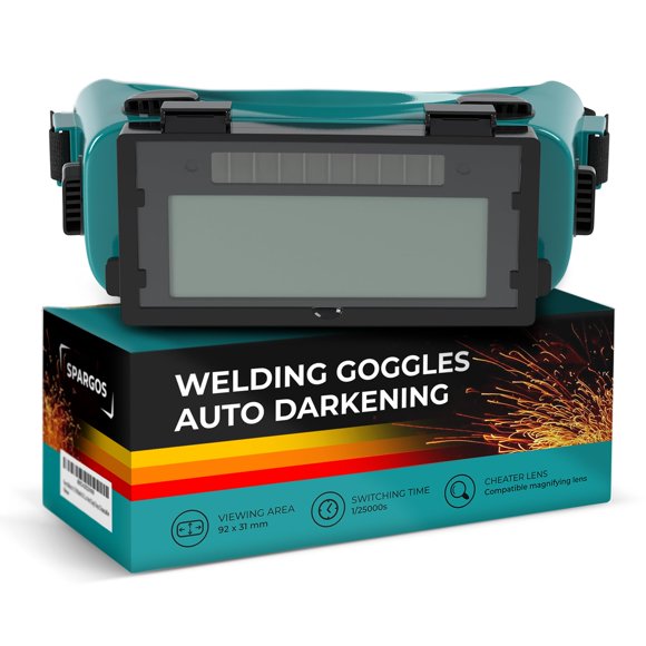 Gafas de soldadura SPARGOS auto-oscurecientes DIN 8-12