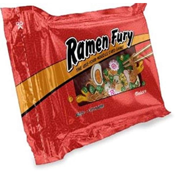 Juego de cartas Mixlore Ramen Fury Take-Out con temática de estrategia de más de 8 años