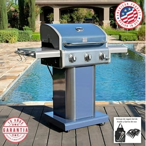 Kenmore - Parrilla A Gas 3 Quemadores - Color Azul