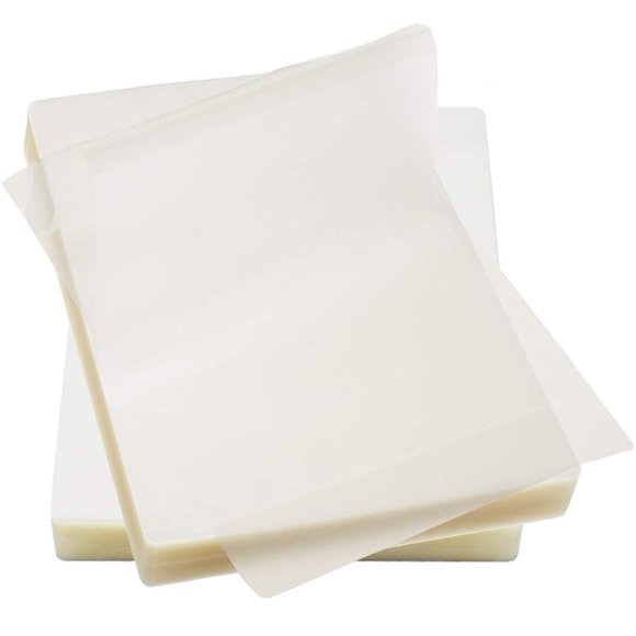 Sobres de laminado térmico Immuson 23x29 cm paquete de 100 transparentes