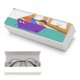 thumbnail image 5 of Charlie y las Formas Estuche Rígido para Gafas de Cuero PU Protector con Forro de Felpa Premium Suave para Hombres y Mujeres, 5 of 6