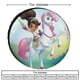thumbnail image 2 of Nella, Una Princesa Valiente Funda para neumático de repuesto de tela Oxford - Tela Oxford 76CM, 2 of 6