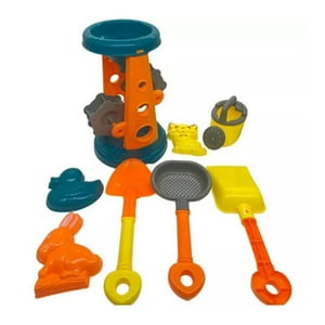 Ekoi - Juguete De Playa Pack Balde Pala Juguete Para Verano Surtido Naranja Talla Única