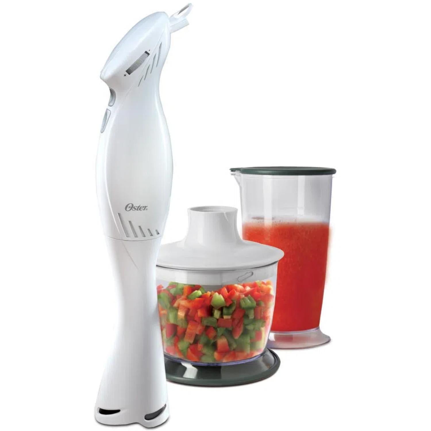 Oster - Batidora De Inmersion Pica Todo 250w Blanco