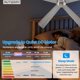 thumbnail image 3 of Ventilador de techo Autoday 132 cm con control remoto LED níquel cepillado, 3 of 9