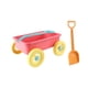 thumbnail image 4 of Kid Wagon Toy Actividades De Playa Portátiles Tire Del Coche De Juguete Para La Playa Interior De Verano Rojo, 4 of 5