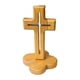 thumbnail image 4 of Cruz De Madera Con Base, Ideal Para Decorar El Hogar, Armarios O Dormitorios. Base Hueca Con Forma De Flor., 4 of 5