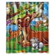 thumbnail image 1 of Cortina de ducha Bambi con ganchos (60 x 72 pulgadas), 1 of 3