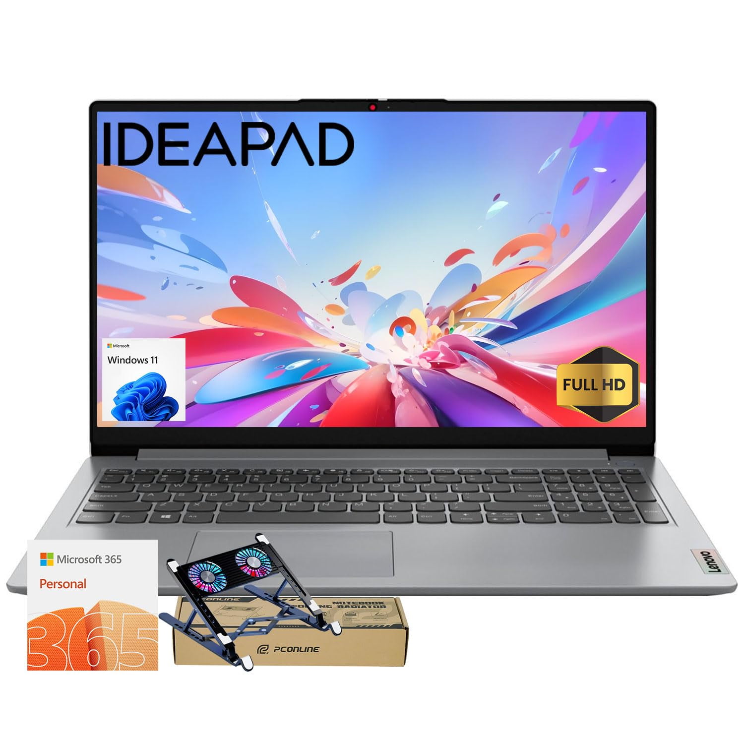 Ordenador Portátil Lenovo Ideapad 15.6 Fhd Business 12 Gb De Ram 1,1 Tb Win11