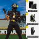 thumbnail image 5 of Guantes de Fútbol Americano NXT NXTRND G1 Pro para Hombre, Talla Mediana, Negro, 5 of 7