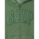 thumbnail image 3 of Sudadera con Capucha con Cierre Completo y Logo para Niños GAP Verde Gables XXL, 3 of 4