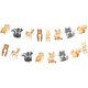 thumbnail image 1 of Guirnalda Aukolass de Animales del Bosque para Baby Shower y Fiesta, 1 of 5