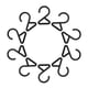 thumbnail image 1 of Ganchos de Hebilla de Mochila 10x Ganchos de Cinta de Colgantes de Bricolaje Gancho para Colgadores Colgantes de Colgantes para Bolsas para Equipos de, 1 of 5