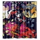 thumbnail image 1 of Cortina de ducha Harley Quinn, juego de cortina de baño con ganchos, tamaño 66 x 72 pulgadas, 1 of 3