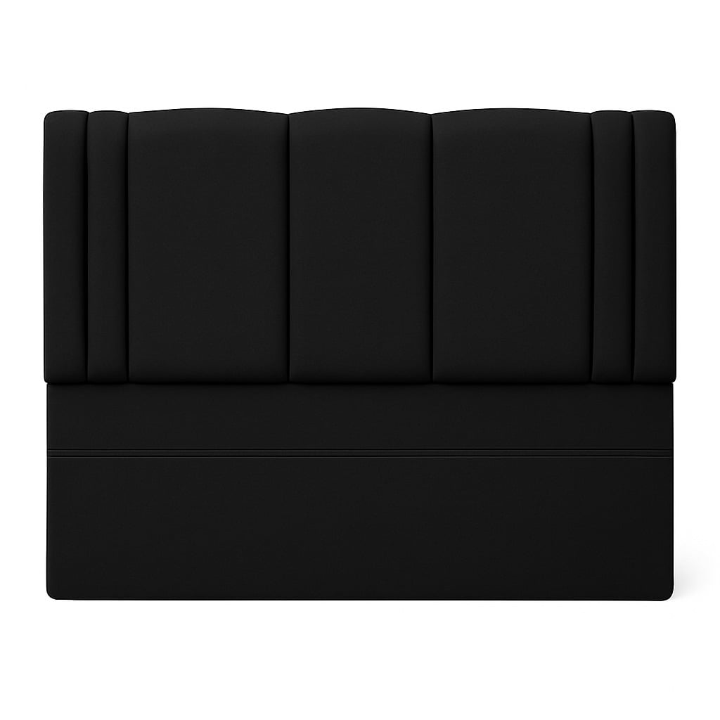 Ethan Desing - Respaldo De Cama 1 Plazas Milano Negro