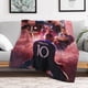 thumbnail image 5 of Kylian Mbappé Manta de franela anti-pilling, suave, ligera, esponjosa y acogedora de lujo para hogar y cocina – Perfecta para niños y adultos,101.6 cm × 152.4 cm, 5 of 6