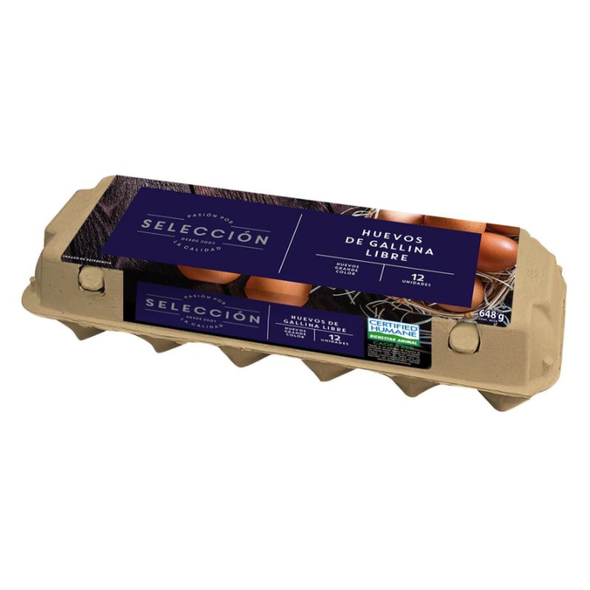 Huevos Grande Gallina Libre 12 Un Selección