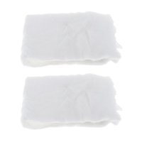 Magideal - 2 Piezas De Fondo De Manta De Nieve Navideña Decoración De Invierno, Alfombra Decorativa De Manta De Nieve Artificial Alfombra De Nieve Artificial Par