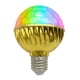 thumbnail image 5 of Luz De Noche Giratoria E27 Bombilla Bola De Discoteca Luz Para Eventos De Cumplea?os En El Hogar Oro, 5 of 5