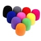 thumbnail image 1 of Fundas Para Micrófono Inalámbrico, De Espuma Gruesa, Ideales Para Cantar Y Hablar. Multicolor. Paquete De 10 Unidades., 1 of 5