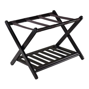 Bothyi - Portaequipajes Plegable Con Estante De Almacenamiento Extra Ancho Para Muebles De Habitación Y Hogar