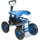 thumbnail image 5 of Asiento de trabajo Rolling Garden VEVOR con ruedas azul, 5 of 5