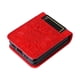 thumbnail image 2 of Funda tipo cartera FOXDOCK para Samsung Galaxy Z Flip 3 , diseño girasol en relieve, cuero PU, cierre magnético, soporte y tarjetero, 2 of 5