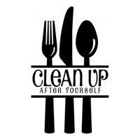 Rienda Libre Graphics - Decomural Clean Up Kitchen Ws-17216