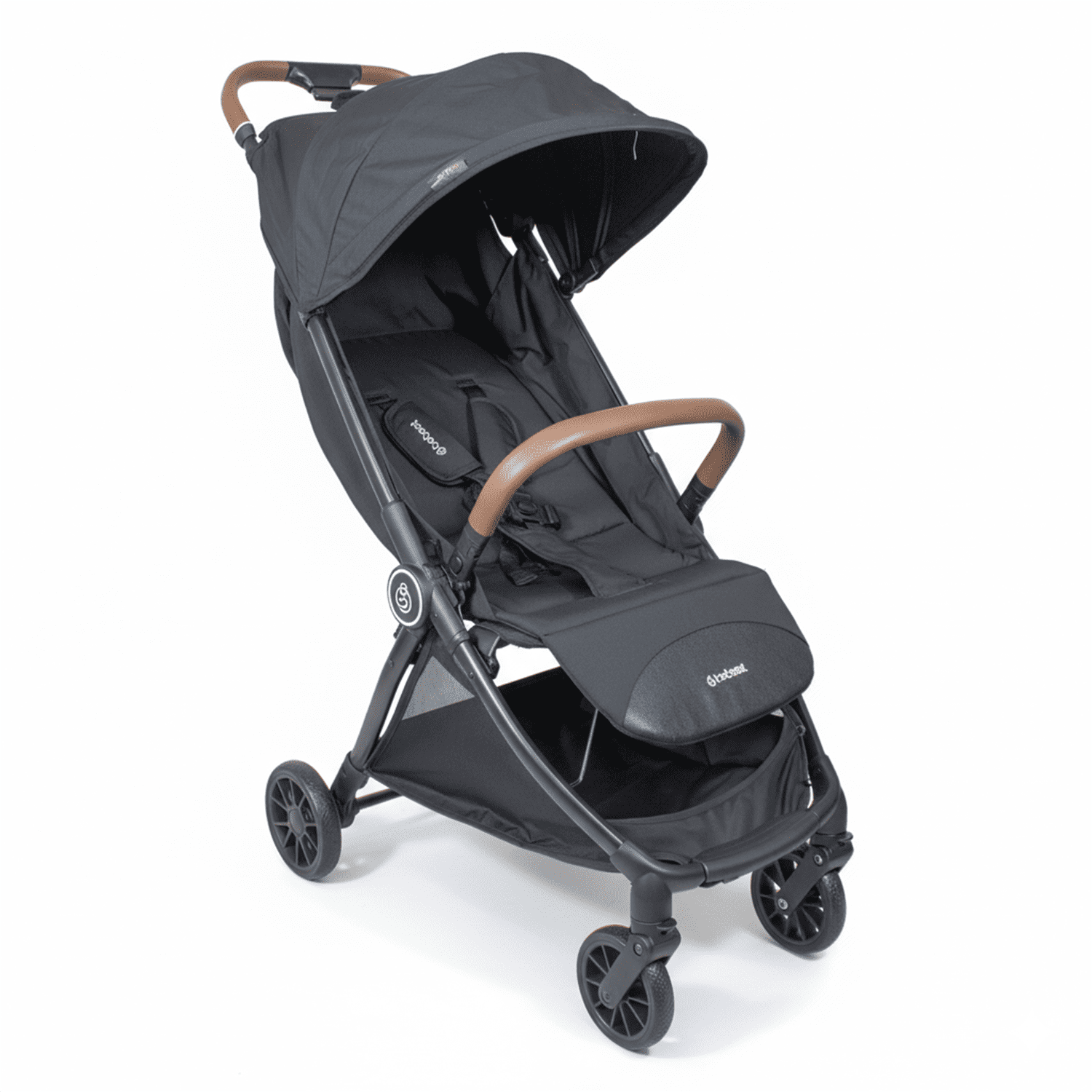 Bebesit - Coche De Paseo Aire Cabina Ultra Compacto Negro
