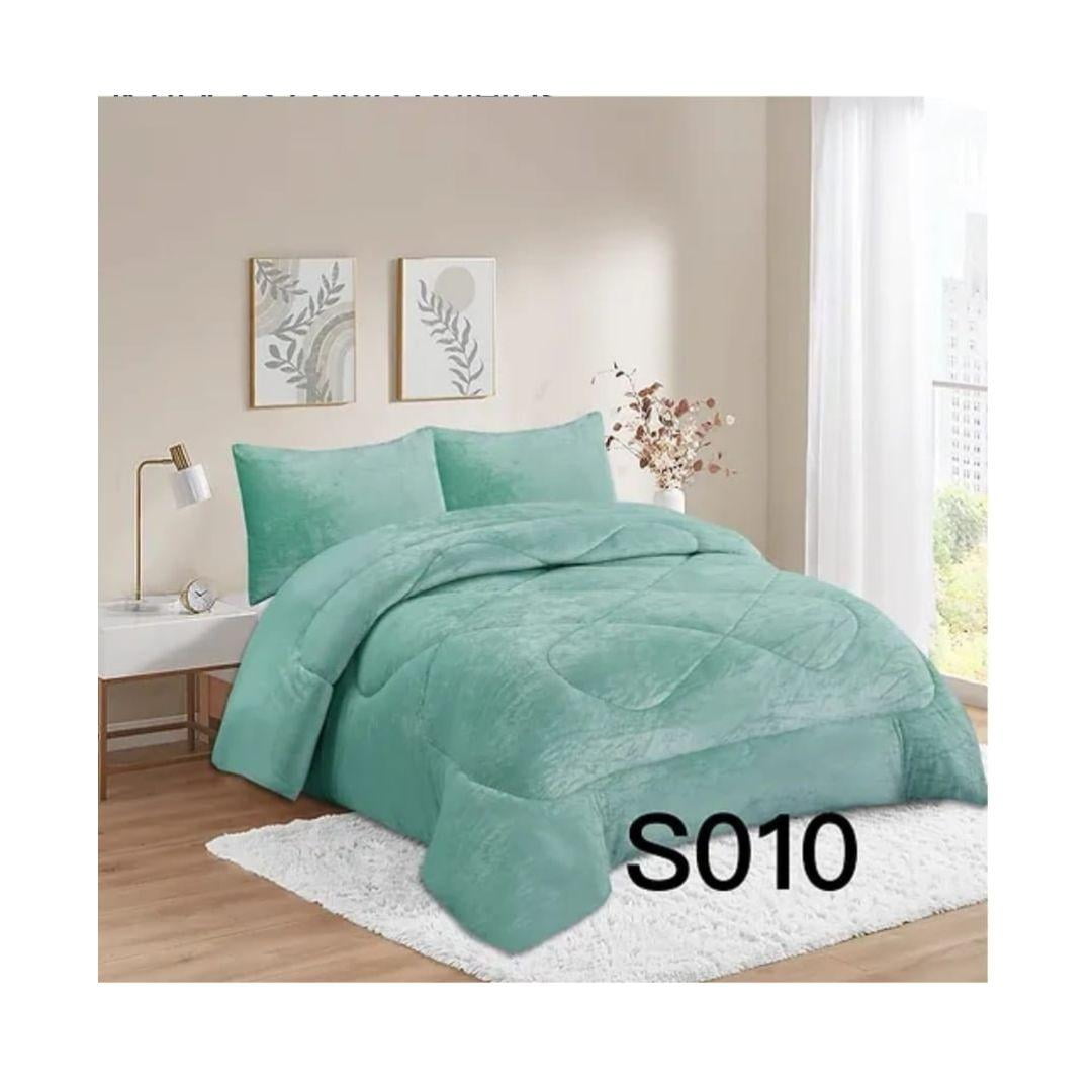 Genérico - Cobertor Chiporro 1 1/2 Plazas - Turquesa S010