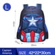 thumbnail image 1 of Disney Captain America Kids 3d Cute Spiderman Design Print Backpack Children Bag Boys Primary School Bag Kindergarten Backpack, 1 of 3
