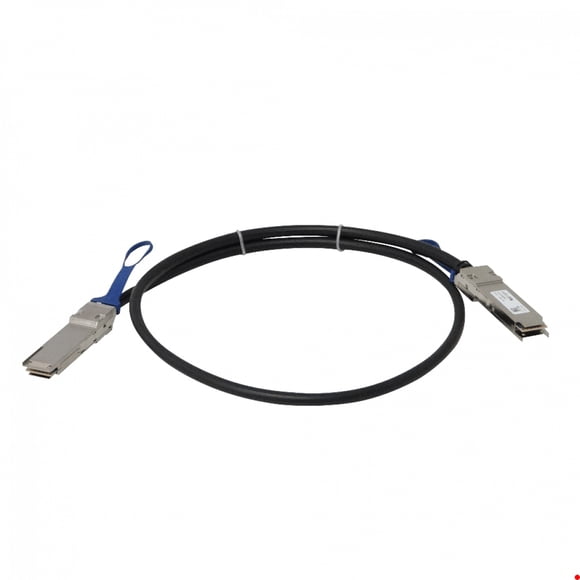 XQ+DA0001 MIKROTIK 1mt QSFP28-100G Cable de Interconexión Directa Backbone DAC Cobre 30AWG PVC
