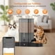 thumbnail image 3 of Dispensador Automático Comida Gato Wifi Doble Plato 5L Negro, 3 of 8