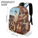 thumbnail image 3 of Héroe No Cantado-theme Backpack, Campus style schoolbag Bookbag with Adjustable Shoulder Straps And Large Zip Compartment, Unisex Travel Bags.42x30x15cm, 3 of 6
