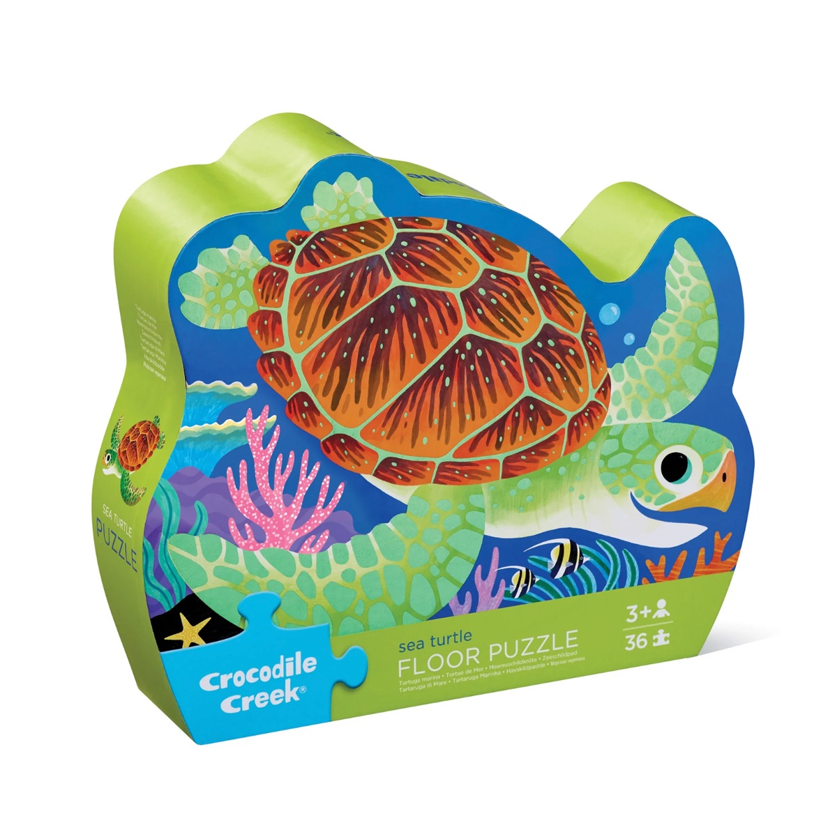 Puzzle Tortuga Marina 36Pcs Crocodile Creek
