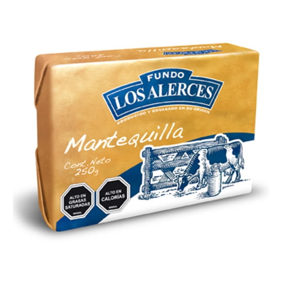 Mantequilla Con Sal Tradicional, 250 g