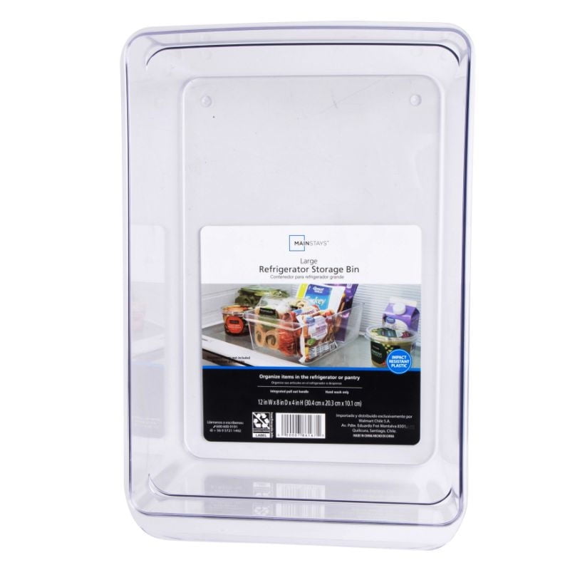 Mainstays - Bandeja Organizadora Refrigerador L