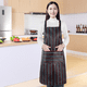 thumbnail image 4 of Paquete de 2 delantales de cocina, delantal de chef suave con pechera ajustable y bolsillos para hombres y mujeres., 4 of 5