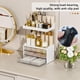 thumbnail image 3 of Organizador de maquillaje StorBin de 5 niveles para baño, transparente, con 3 cajones, 3 of 8