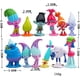 thumbnail image 1 of Juego de 12 Pzas ATIN Trolls Juguetes Mini Figuras de Acción 1.6'-2.8' pulgadas, 1 of 2