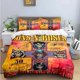 thumbnail image 1 of Guns N Roses GNR Band Retro Bedding Set Boys Girls Duvet Cover Pillowcase Bed boys Adult, 1 of 5