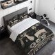 thumbnail image 1 of 3pcs bedding Featuring G59 Music Group Promotional Posters Including a Duvet Cover And Two Pillowcases, 1 of 1