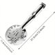 thumbnail image 3 of 1pc 304 Stainless Steel Food Oil Filter Tong, Kitchen Frying Filter Shovel Clamp, Frying Oil Cooking Filter, Also For Steak Meat Bread Barbecue Kitchen Tool Suitable For RV Outdoor Camping Picnic, Coo, 3 of 4