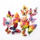 thumbnail image 1 of 12pcs 3d Three-dimensional Double-layer Simulation Butterfly Stickers, Creative Simulation Butterfly Refrigerator Self-adhesive Sticker Magnet With Glue Sticker, Wardrobe Sticker, 1 of 5