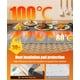 thumbnail image 2 of Alfombrilla para calentar alimentos LNNIW con almohadilla resistente al calor, 66 x 38 cm, 2 of 9