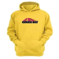 Genérico - Polerón Canguro Green Day Amarillo Talla Xs Unisex