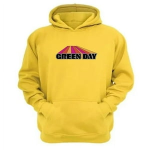 Genérico - Polerón Canguro Green Day Amarillo Talla L Unisex