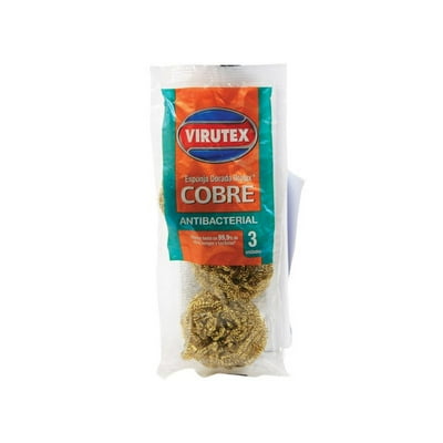 Esponja Dorada Orotex Antibacterial Virutex